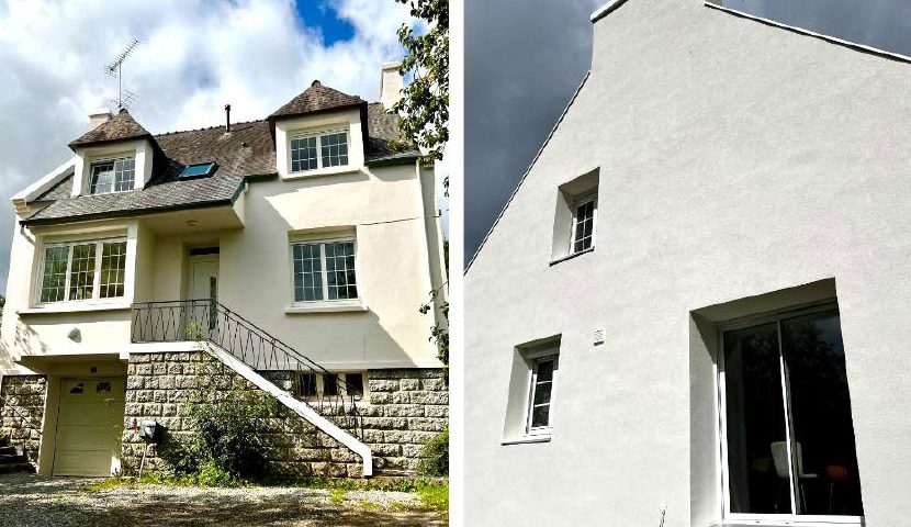 Isolation thermique par l'extérieur et ravalement dans le Finistère